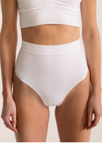 Chilot modelator tanga alb