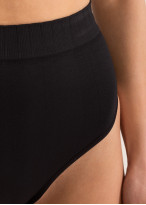 Chilot modelator tanga negru