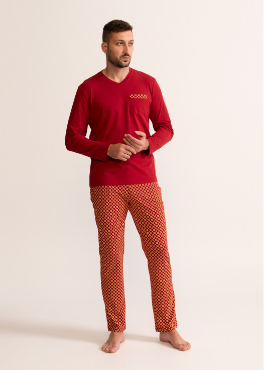 Pijama bărbați Maxwell Bumbac