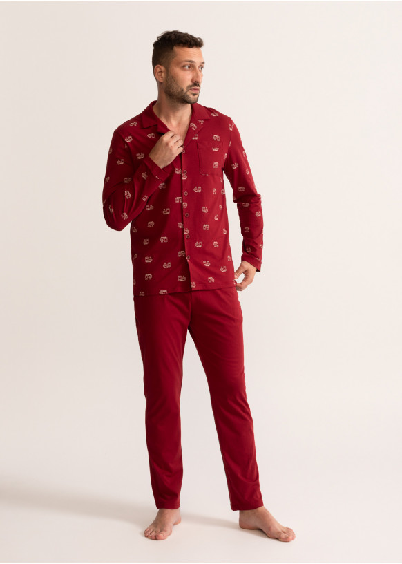 Pijama bărbați Lev Plus Size