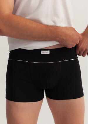 Boxeri bărbați bumbac negru