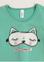 Pijama fetite Mia bumbac