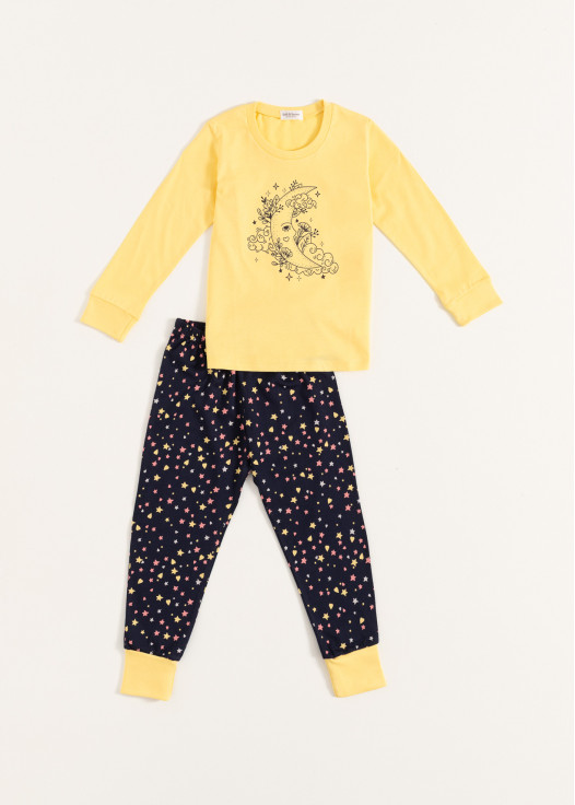 Pijama fetițe Micah Bumbac