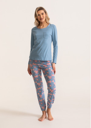 Pijama damă CARMINA Bumbac 