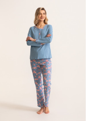 Pijama damă CARMINA Bumbac 