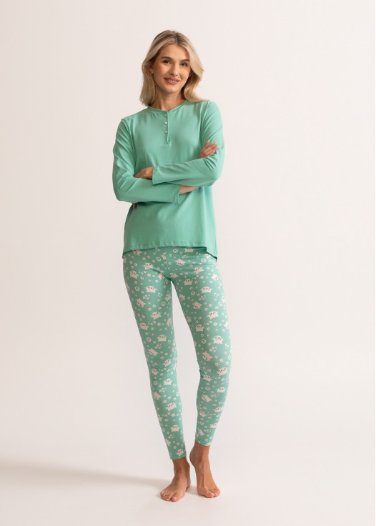Pijama damă MIA Bumbac 