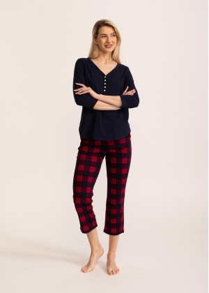 Pijama damă Tartan
