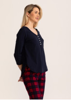 Pijama damă Tartan