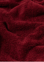 Prosop bumbac mâini bordo