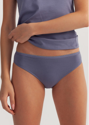 Chilot Damă Bumbac Clasic Gri