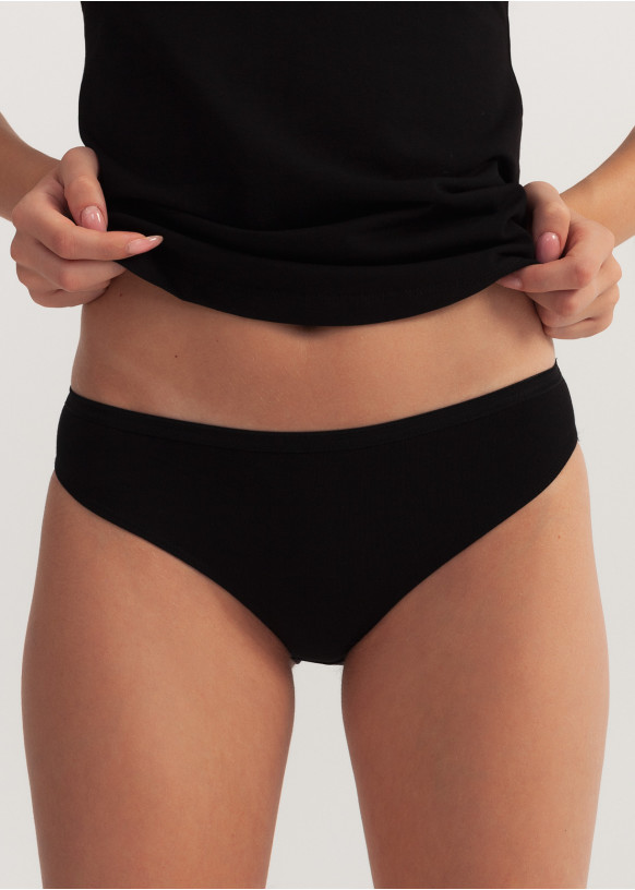 Chilot Damă Bumbac Clasic Negru