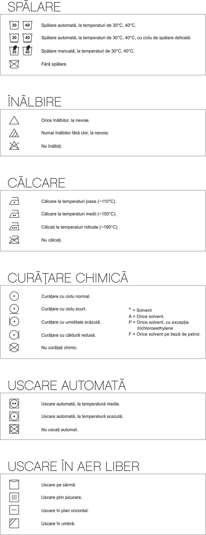 intretinere produse